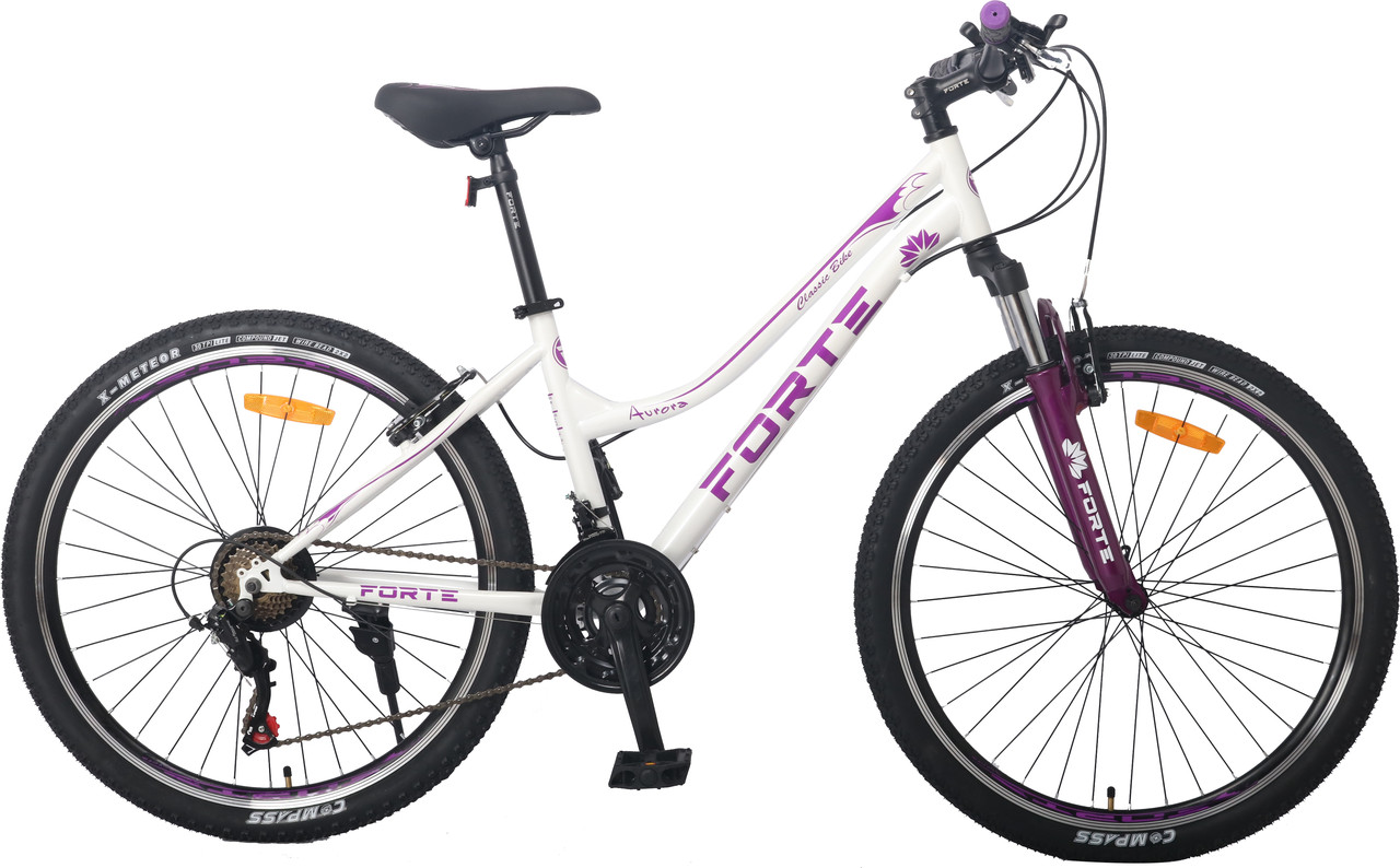 Велосипед Forte Aurora Women Bicycle МТВ 26"/15" (117815) біло-рожевий