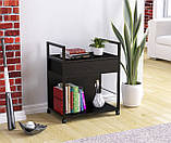 Тумба мобільна LD L-540 54х35х66 см. Горіх Модена. Тумбочка для дому та офісу, фото 3