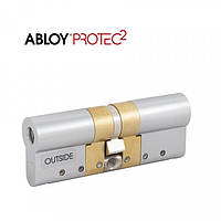 Цилиндр ABLOY Protec 2 CY322 72мм 31х41 матовый хром язычок 3 ключа