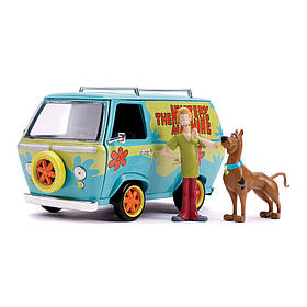 Машина металева Jada Scooby-Doo Mystic Bus + фігурки Скубі-Ду та Шеггі 1:24 (253255024)
