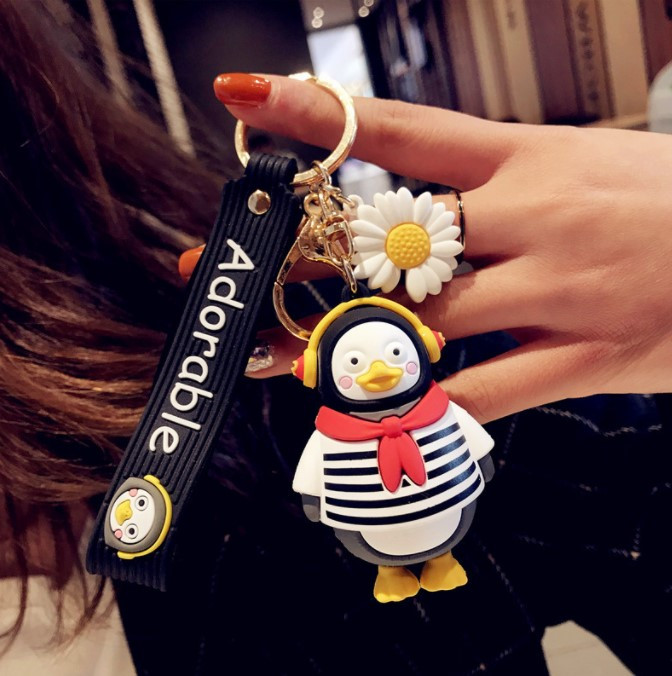 Брелок на рюкзак, ключі Пінгвін Моряк