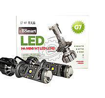 Міні лінзи Bi-LED BSmart H7 цоколь 15/24Вт 6000/8000Lm 12В IP65 6000K