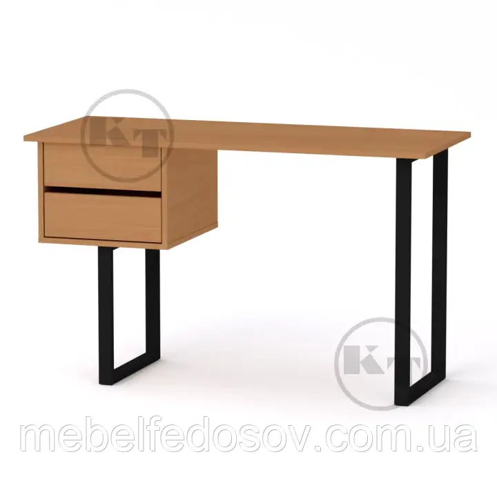 Стіл письмовий Лофт-3 (Компаніт) 1200х500х728мм, фото 1
