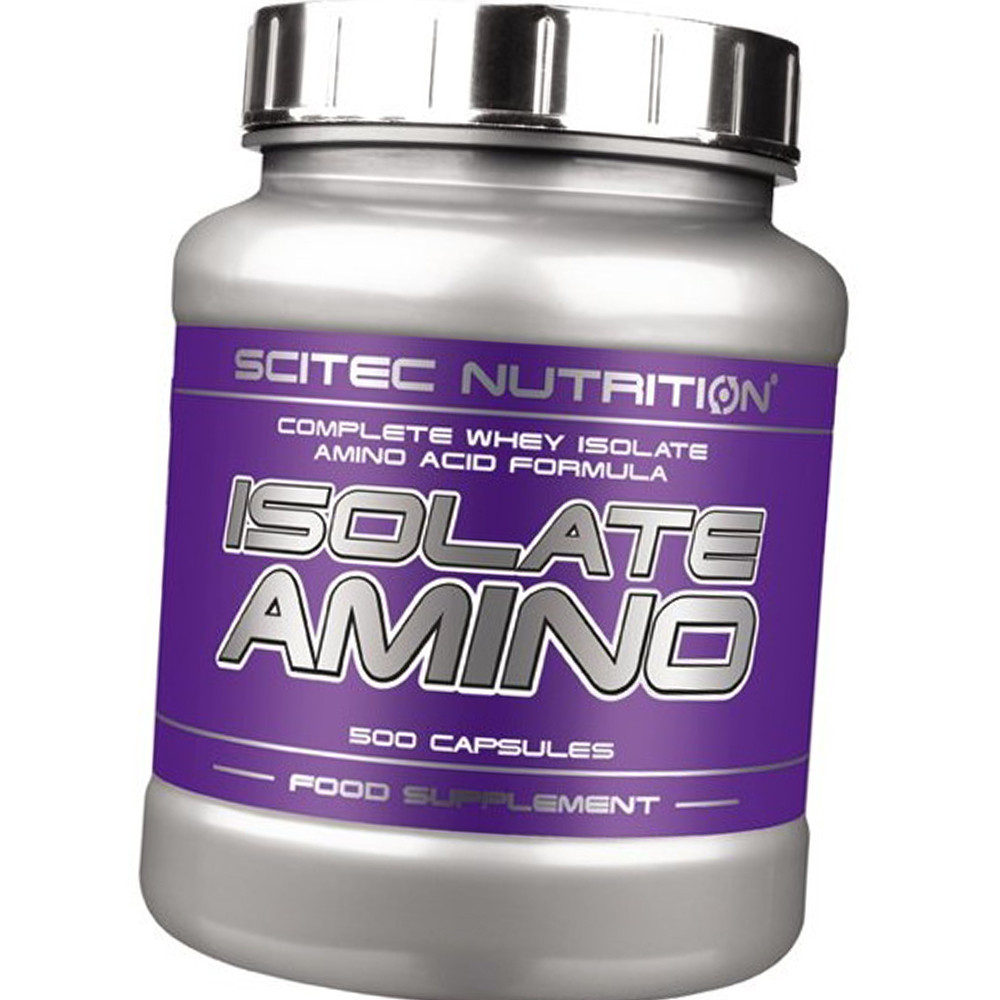 Амінокислота Scitec Isolate Amino 500 капс.