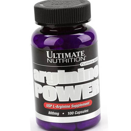 Амінокислота Ultimate Arginine Power 100 кап, фото 4