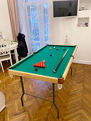 Бильярдный стол 5 футов "Tirion" для снукера на металлических ногах
