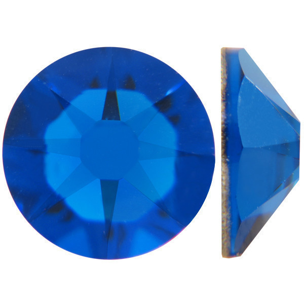 Індиго | Capri Blue Стрази Swarovski (Розмір 20ss; Тип_нанесения Клей E6000)