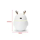 Зволожувач повітря з підсвічуванням "Милий олень" 3 в 1 / Міні Зволожувач-аромадиффузор, фото 2