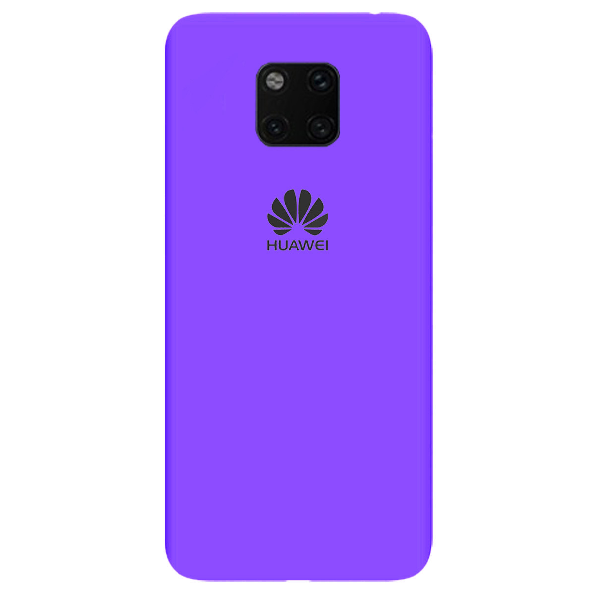 Чохол Silicone case Premium для Huawei Mate 20 Pro Ultraviolet (07) фіолетовий