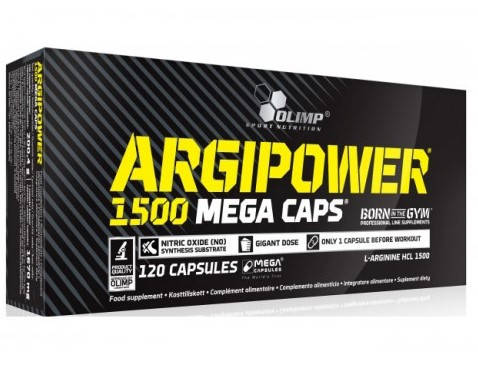 Аргінін Olimp ARGIPOWER 1500 120 кап, фото 1