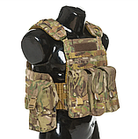 Бронежилет Plastoon Plate Carrier StC, Multicam, фото 2