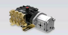 Насосні агрегати з приводом від гідравлічного двигуна для насосів UDOR: PN, PK, B, BK, C, CK, NK, VX, VXX, HX