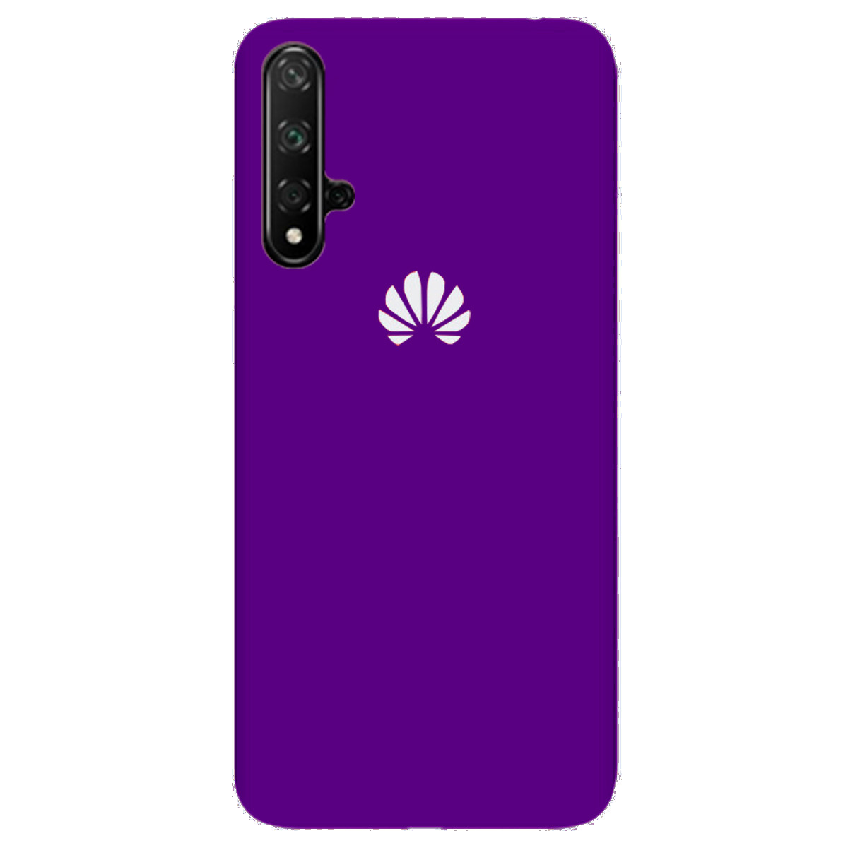 Чохол Silicone case Premium для Huawei Nova 5T Purple (14) фіолетовий