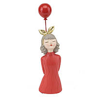 Інтер'єрна статуетка у формі дівчини "Girl and balloon" 25х6.5х7.5 см (полістоун)