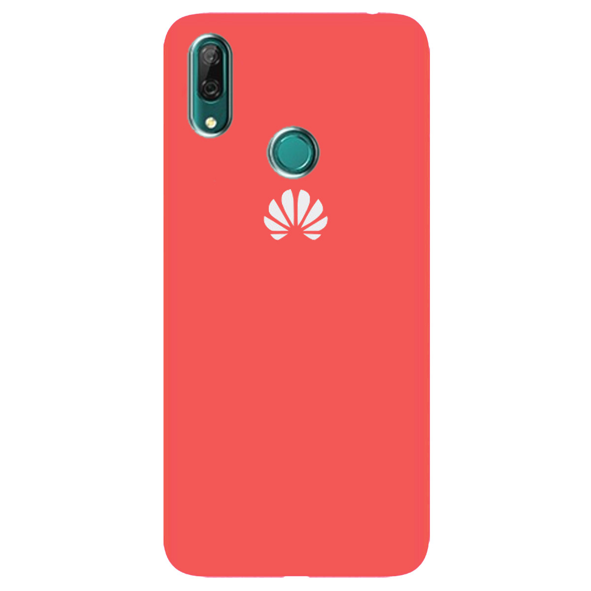 Чохол Silicone case Premium для Huawei P Smart Plus Coral (12) кораловий, фото 1