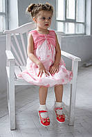 Нарядное платье для девочки BABY A Италия G0876 Розовый