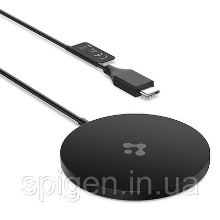 Бездротове Зарядний Пристрій Spigen PF2009 PowerArc Magsafe 7,5 Вт, Чорне, фото 1