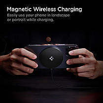 Бездротове Зарядний Пристрій Spigen PF2009 PowerArc Magsafe 7,5 Вт, Чорне, фото 3