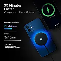 Бездротове Зарядний Пристрій Spigen PF2009 PowerArc Magsafe 7,5 Вт, Чорне, фото 5