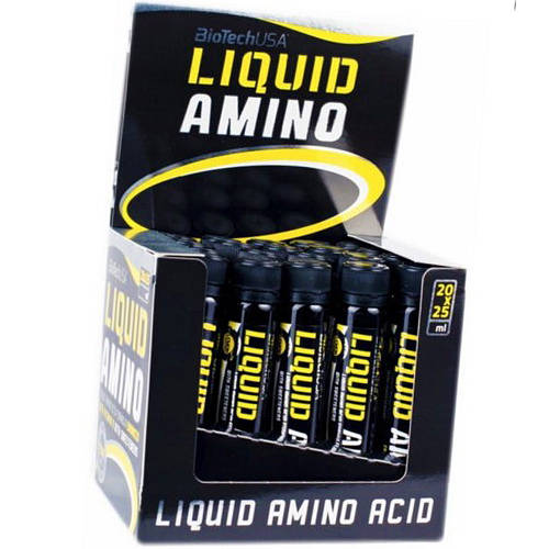 Незаменимые жидкие аминокислоты для спортсменов BioTech Nitron Liquid ...