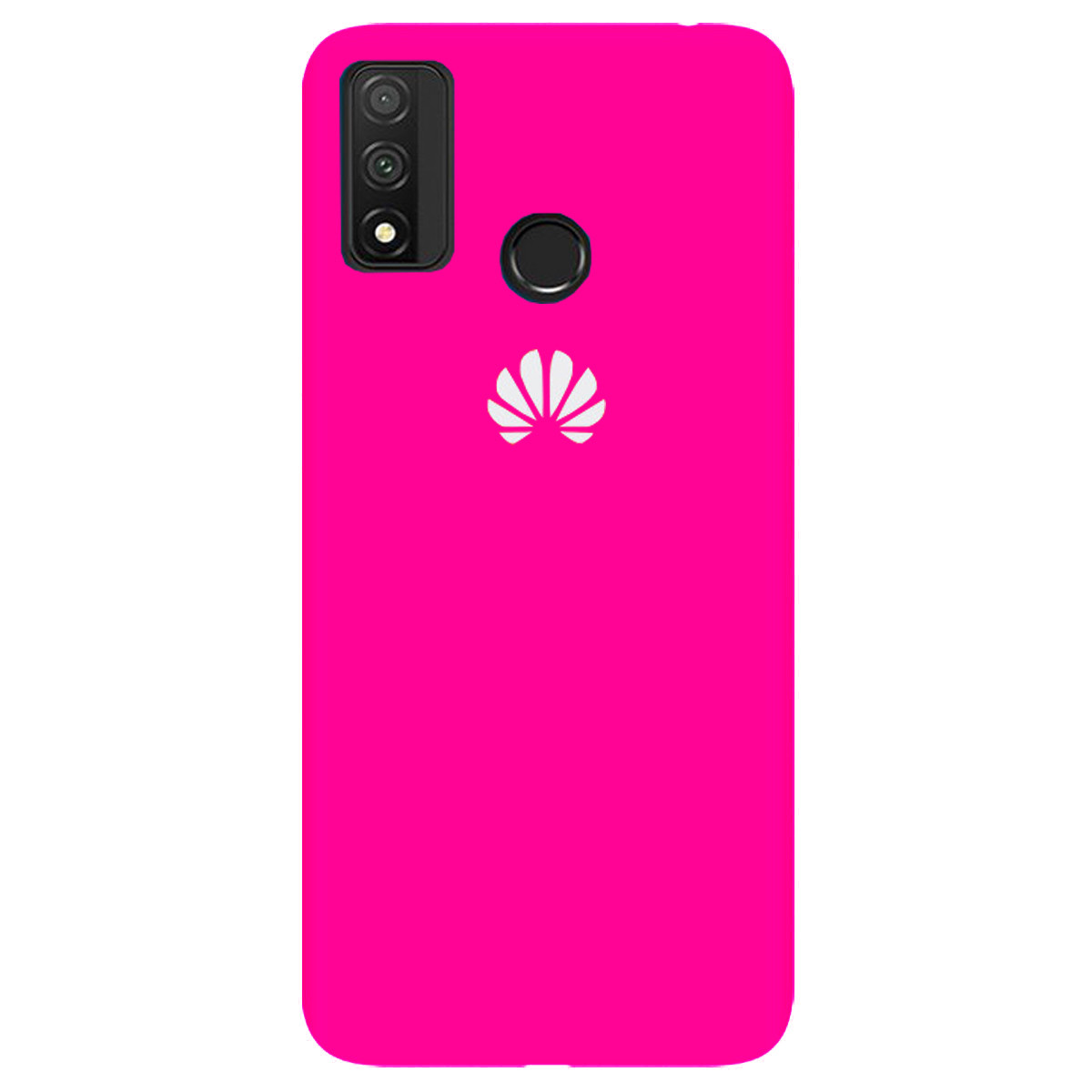 Чохол Silicone case Premium для Huawei P Smart 2020 Shiny Pink (21) яскраво рожевий, фото 1