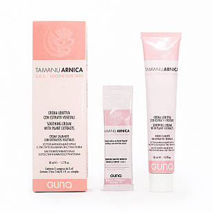 Tamanu Arnica. Заспокійливий протизапальний крем. Туба, 75 мл. GUNA (Італія)