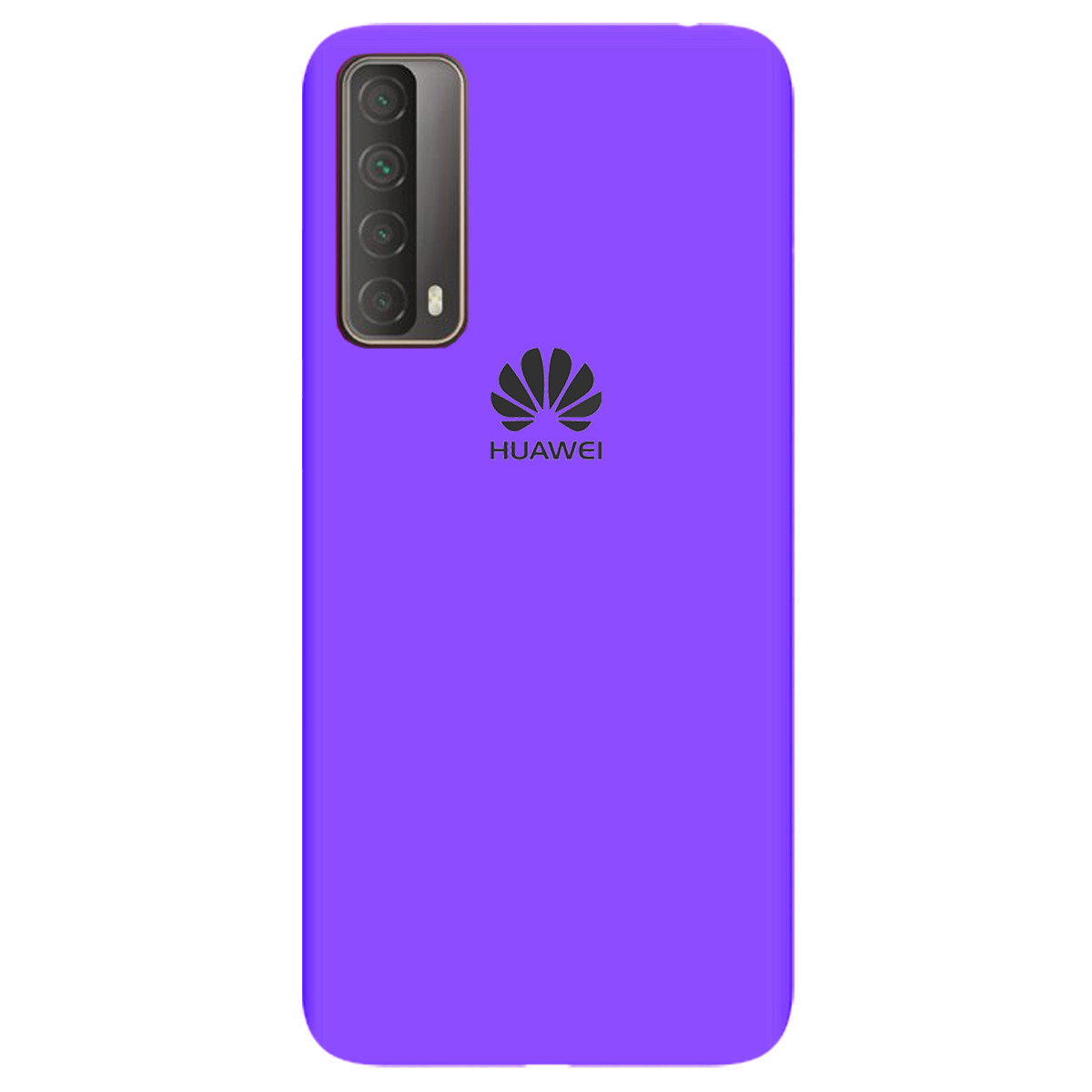 Чохол Silicone case Premium для Huawei P Smart 2021 Ultraviolet (07) фіолетовий, фото 1