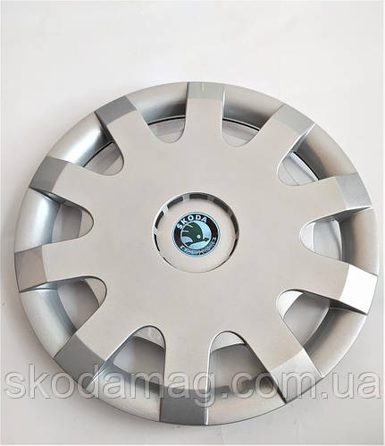 ОРИГИНАЛЬНЫЙ колпак колеса R15 Шкода Октавия ТУР Skoda Octavia Tour ...
