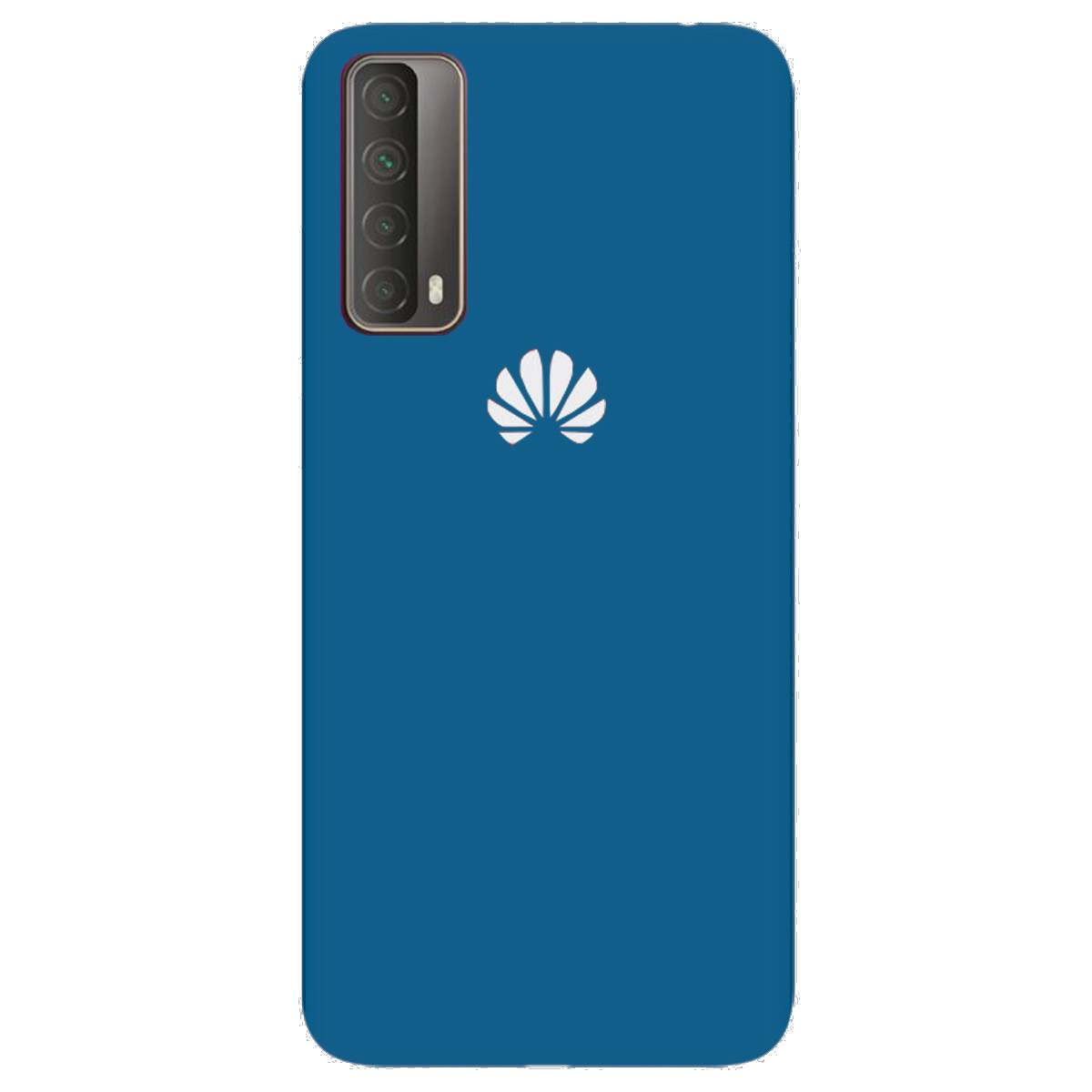 Чохол Silicone case Premium для Huawei P Smart 2021 Azure (10) синій, фото 1
