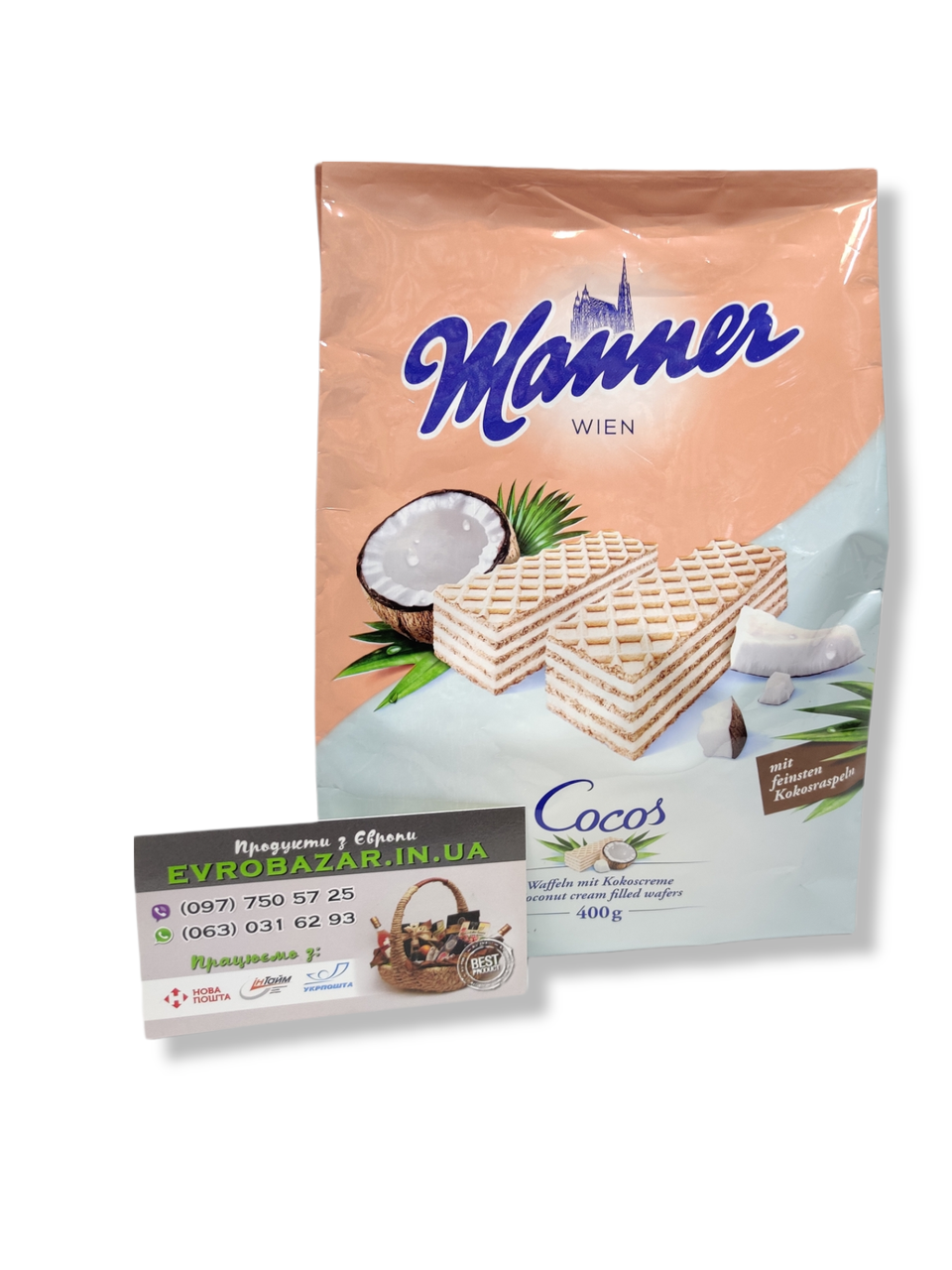 Manner з кокосом, 400г