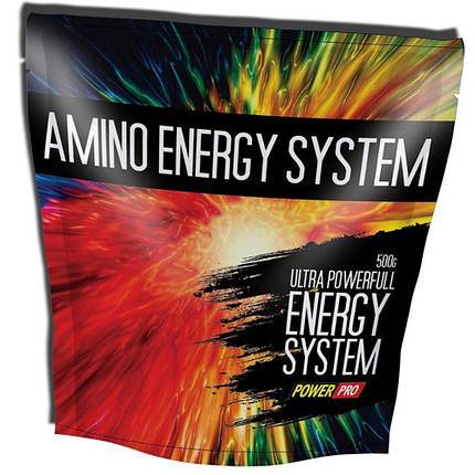 Кращі амінокислоти Power Pro Amino Energy System 500 г Фруктовий лимонад, фото 2
