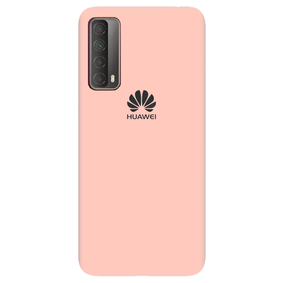Чохол Silicone case Premium для Huawei P Smart 2021 Pink Sand (18) пудра, фото 1