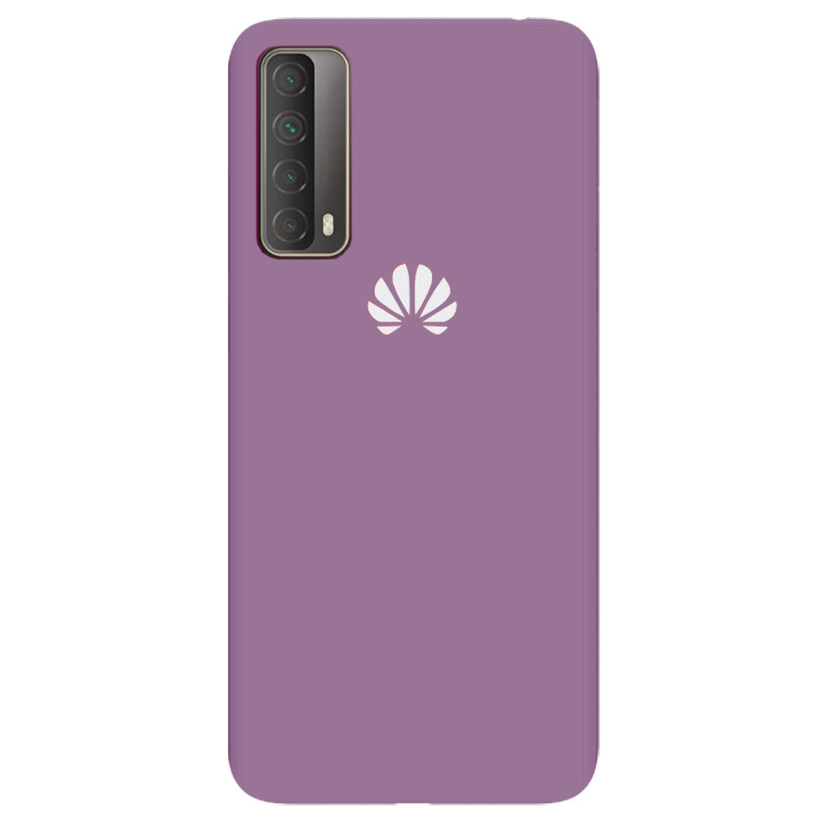 Чохол Silicone case Premium для Huawei P Smart 2021 Blueberry (24) чорничний, фото 1
