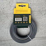 Ліска для мотокоси квадрат армований, діаметр 2,7 мм, довжина 15 м Сила 550233, фото 2