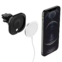 Автомобільне кріплення Spigen MagFit для MagSafe, Black, фото 4