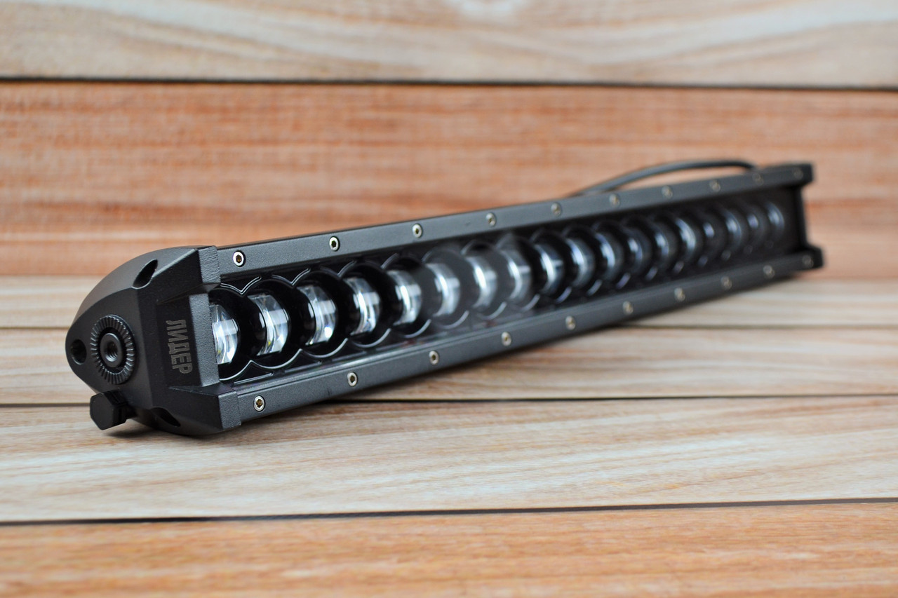 Світлодіодна балка LED F1-54W 12LED (29 см) Чітка світлотіньова межа Ближнє світло, фото 1