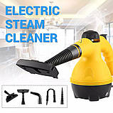 Багатофункціональний ручний відпарювач Електричний пароочисник Steam Cleaner DF-A001 жовтий, фото 9