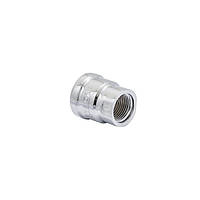 Муфта редукційна 1/2"x3/8" (хром) Koer KF.C0406.chr (KF0121)