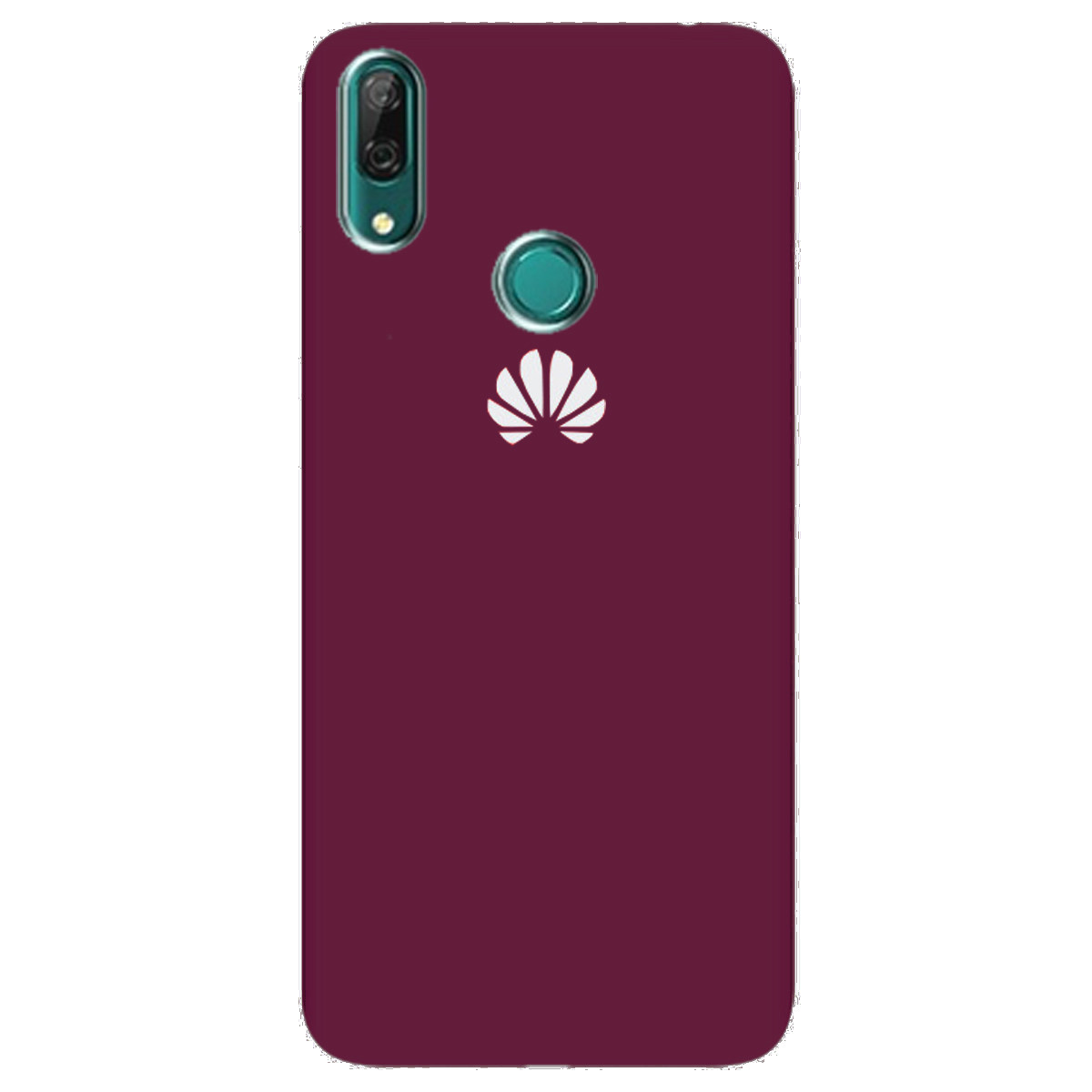 Чохол Silicone case Premium для Huawei P Smart Plus Marsala (23) марсала, фото 1