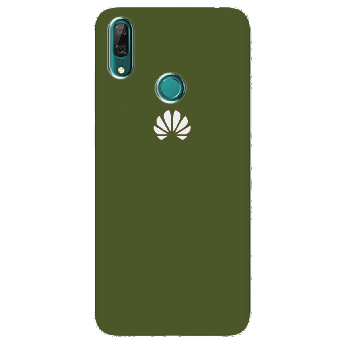 Чохол Silicone case Premium для Huawei P Smart Plus Khaki (25) зелений, фото 1