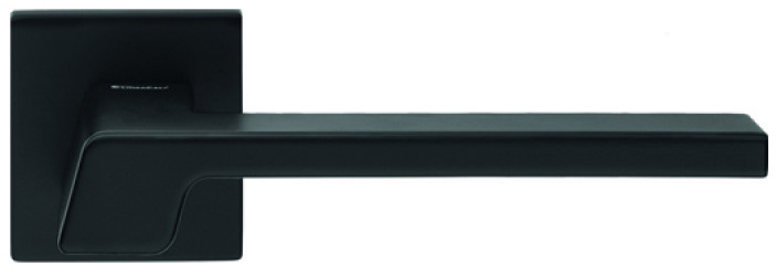 Дверні ручки для вхідних/міжкімнатних дверей Linea Cali Stream 024 чорний матовий, фото 1