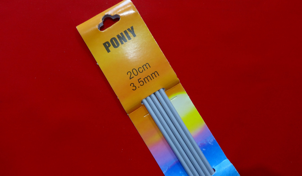 Спиці шкарпеткові №3.5 тефлон 20 см, фото 1