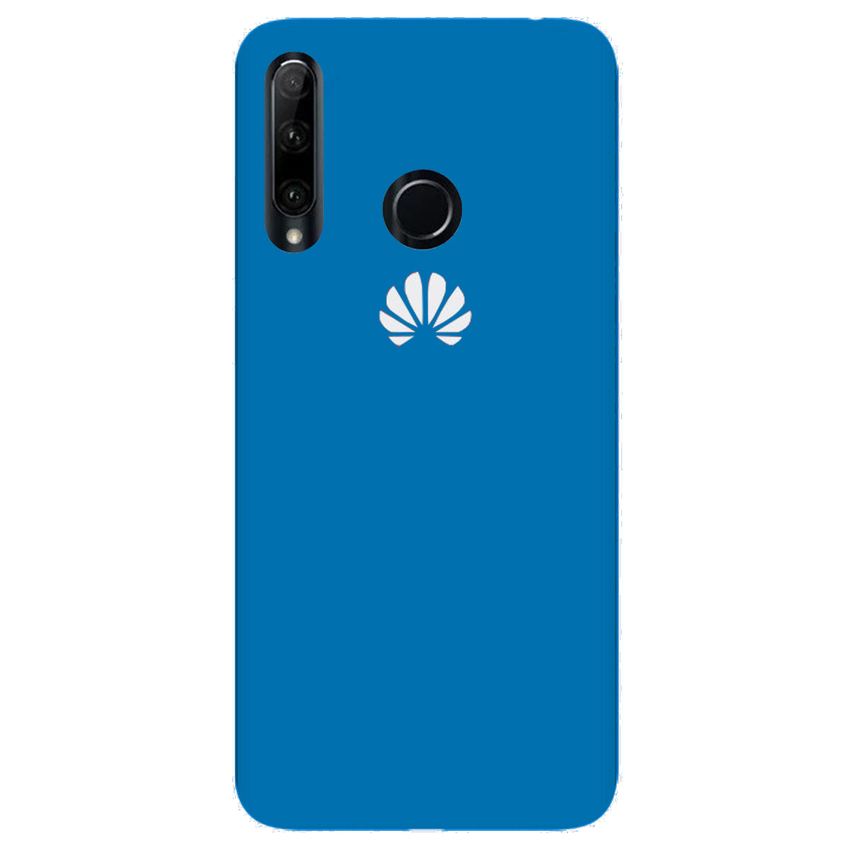 Чохол Silicone case Premium для Huawei P Smart Plus 2019 Blue (16) синій, фото 1