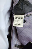 Чоловічий костюм West Fashion. Сріблястий. В смужку, фото 5