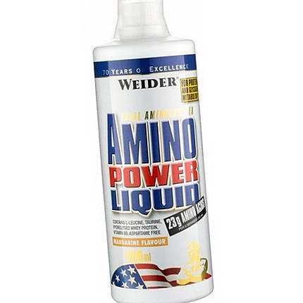 Амінокислоти Weider Amino Power Liquid 1000 мл, фото 3