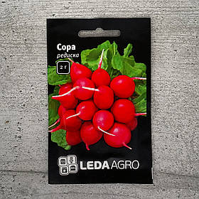 Редиска Сора 2 г насіння пакетоване Leda Agro