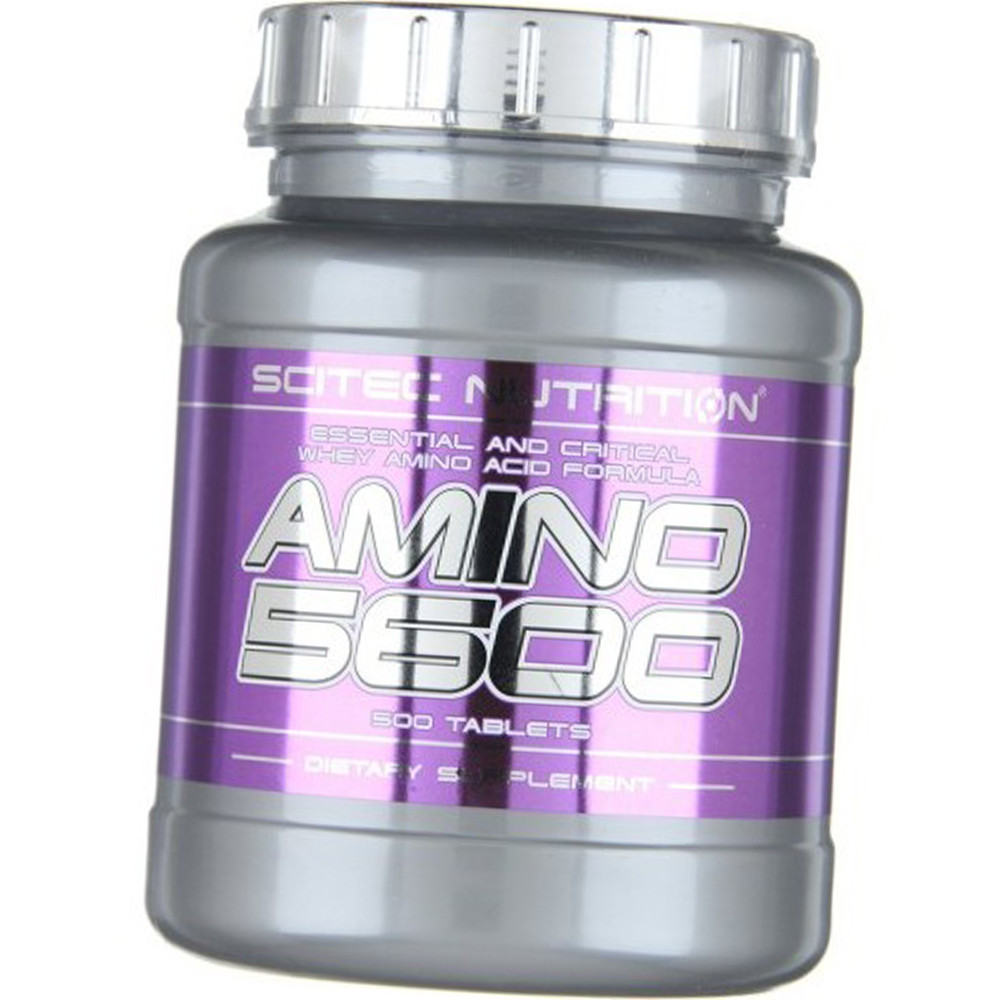 Комплекс амінокислот в порошку Scitec Amino 5600 500 таб Топ продаж