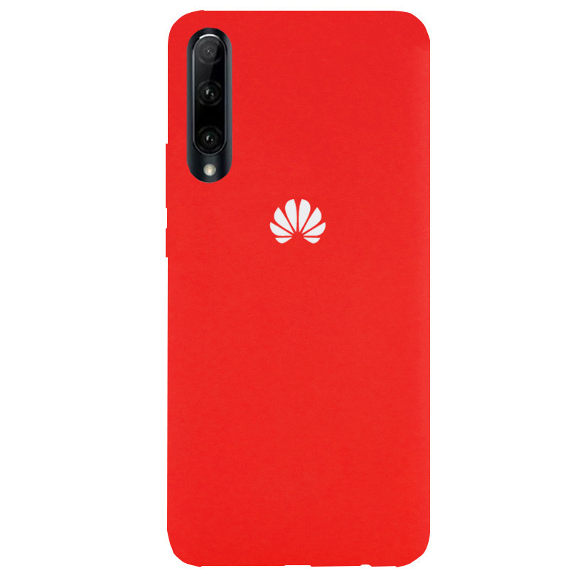 Чохол Silicone case Premium для Huawei P Smart S Red (01) червоний, фото 1