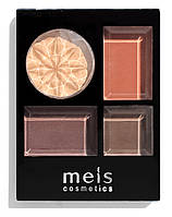 Палитра теней 4 оттенка Meis eye shadow MS0413