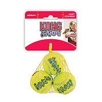 Мяч Kong SqueakAir Balls игрушка с пищалкой для маленьких пород собак S (3 шт./уп.)
